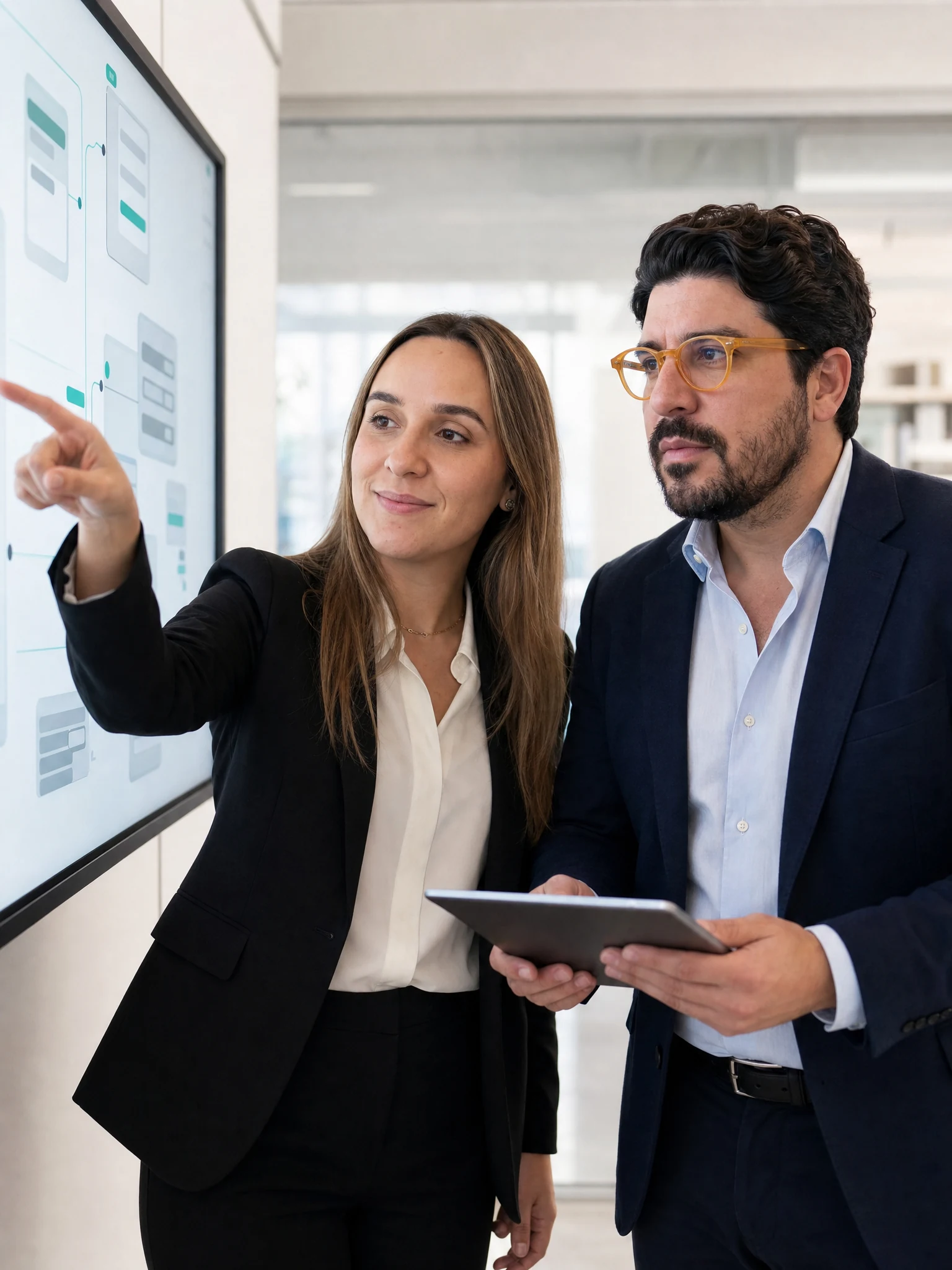 Carric team working with enterprise operations